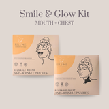"Smile & Glow Kit" - Mouth + Chest Patches